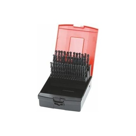 Holex HSS Jobber Drill Set in a Case, Uncoated, Sizes: 6-10 mm 115000 6-10